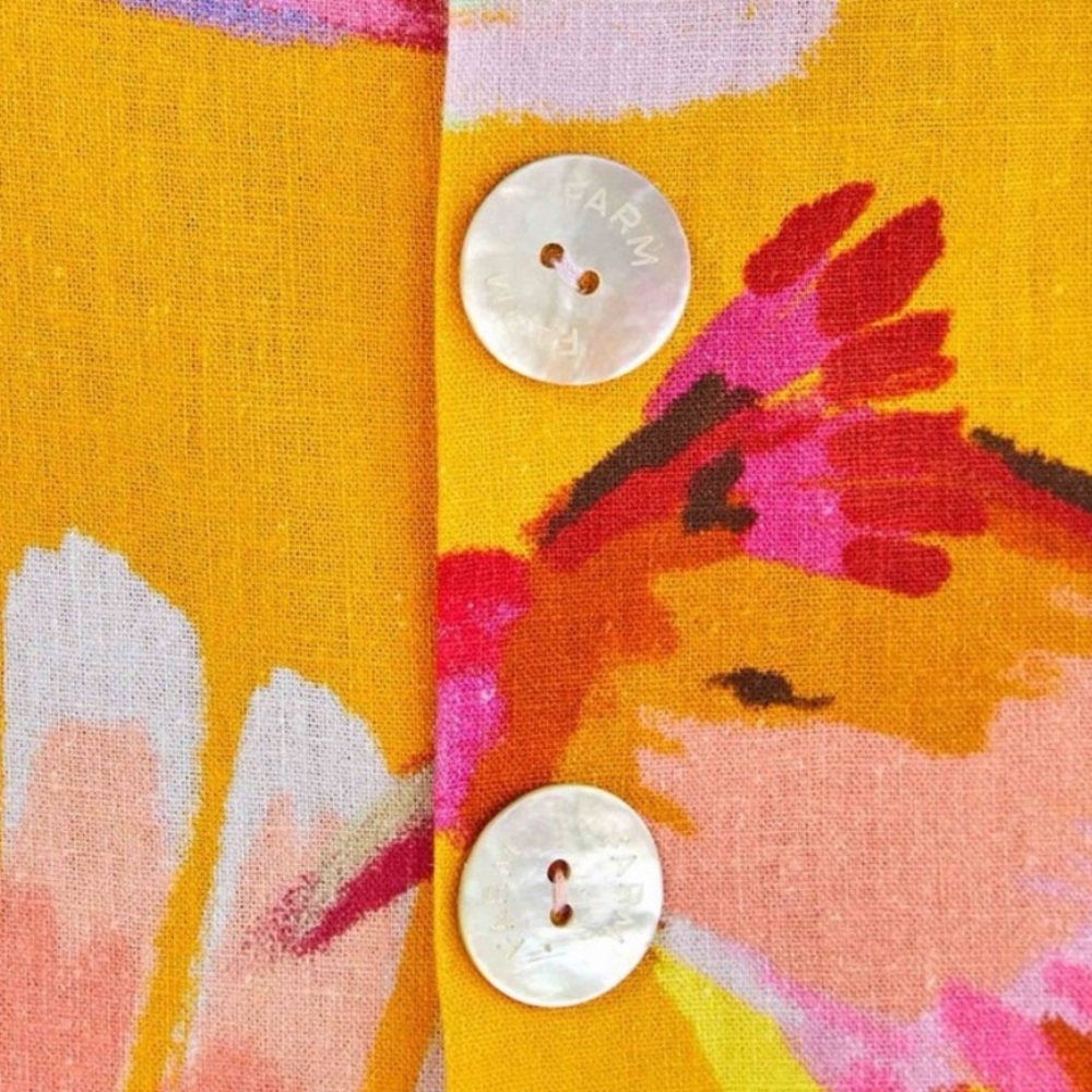 Farm Rio Neon Macaws Off the Shoulder Tropical Mini Dress 🦜 - Picture 3 of 8